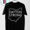 Ohio Map Dayton Strong Shirt