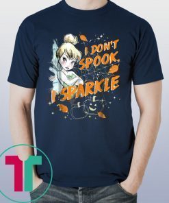Peter Pan Tinkerbell Halloween Sparkle T-Shirt
