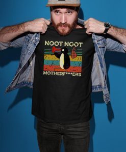 Mens Pingu Noot Noot Motherfucker Unisex Gift Tee Shirt