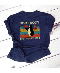 Mens Pingu Noot Noot Motherfucker Unisex Gift Tee Shirt