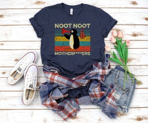 Mens Pingu Noot Noot Motherfucker Classic Funny T-Shirt