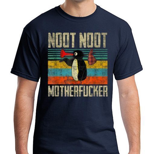 Noot Noot Motherfuckers Vintage Retro Sunset T-Shirt