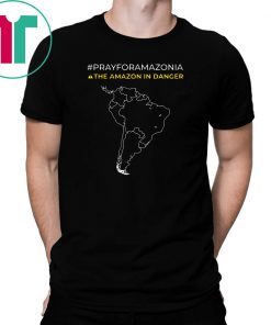 Pray for Amazonia the Amazon in danger shirt