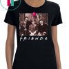 Friends IT Spooky Clown Jason Squad Horror Halloween T-Shirt