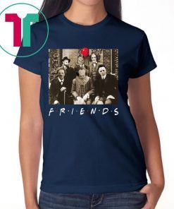 Official Psychodynamics Horror Characters Friends Shirt