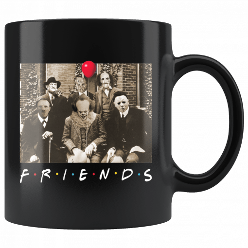 Psychodynamics Horror Movie Characters Friends Mug