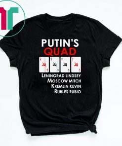 Putin's Quad Poker Hand full of Republicans Shirt Kentucky Democrats Classic Gift T-Shirt