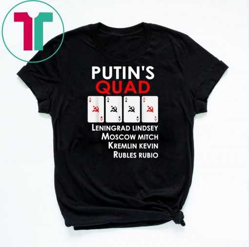 Putin's Quad Poker Hand full of Republicans Shirt Kentucky Democrats Classic Gift T-Shirt