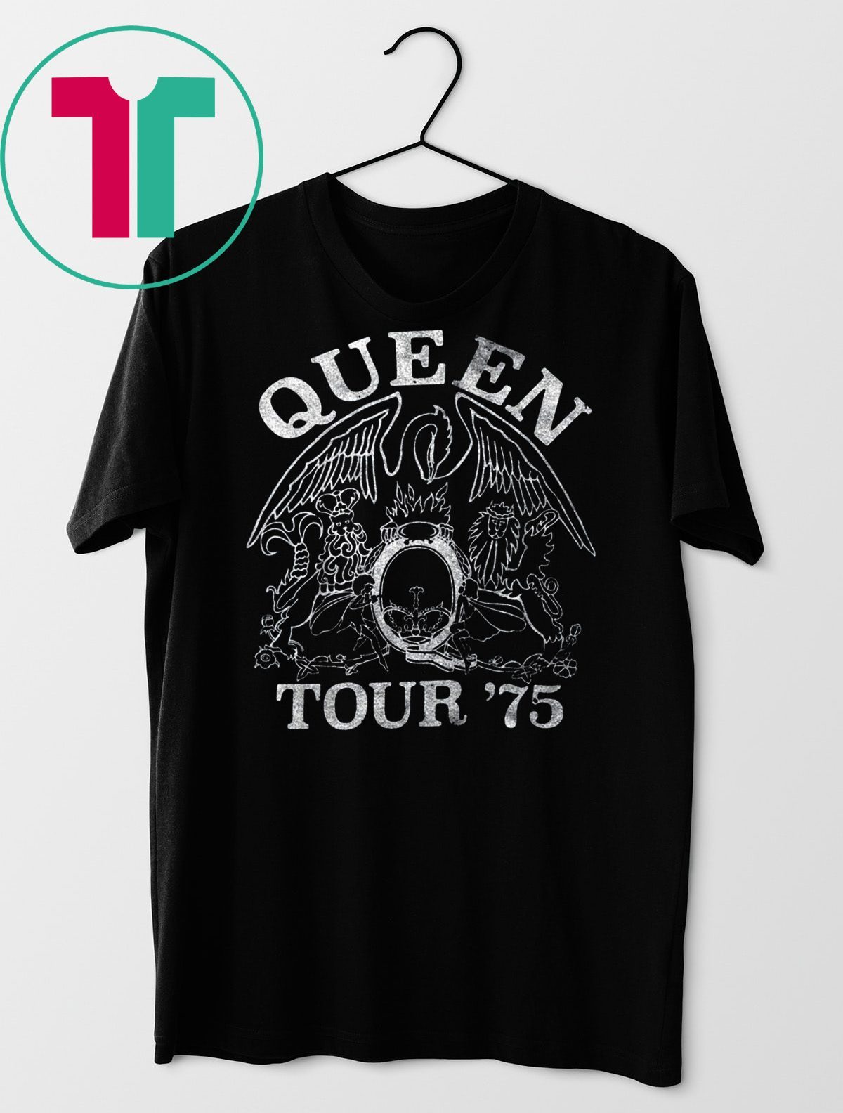 queen tour 75 t shirt
