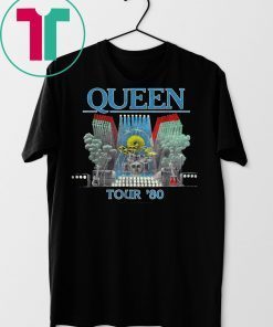 Queen Official Tour 80 T-Shirt for Mens Womens Kids Tee