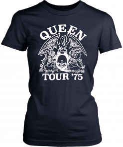 Queen Tour 75 Offcial T-Shirt