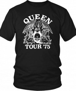 Queen Tour 75 Offcial T-Shirt