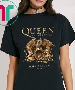 Queen and Adam Lambert The Rhapsody Tour 2019 T-Shirt