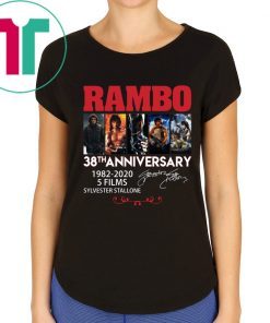 Rambo 38th Anniversary Shirt