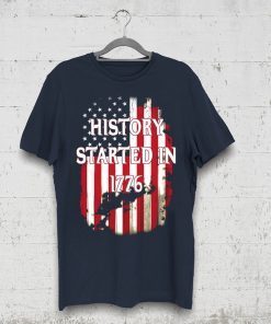 Robert Oberst History Started In 1776 T-Shirt