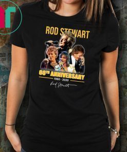 Rod Stewart 50th Anniversary 1969 2019 T-Shirt