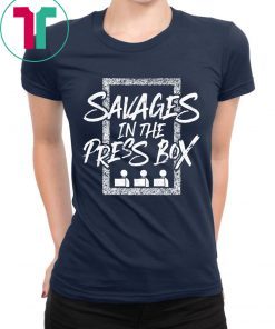 Savages In The Press Box Unisex T-Shirt