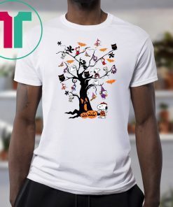 Snoopy halloween tree shirt