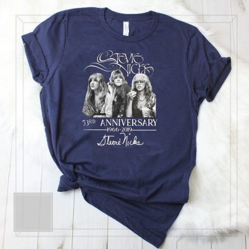 Stevie nicks 53rd anniversary 1966-2019 signature shirt