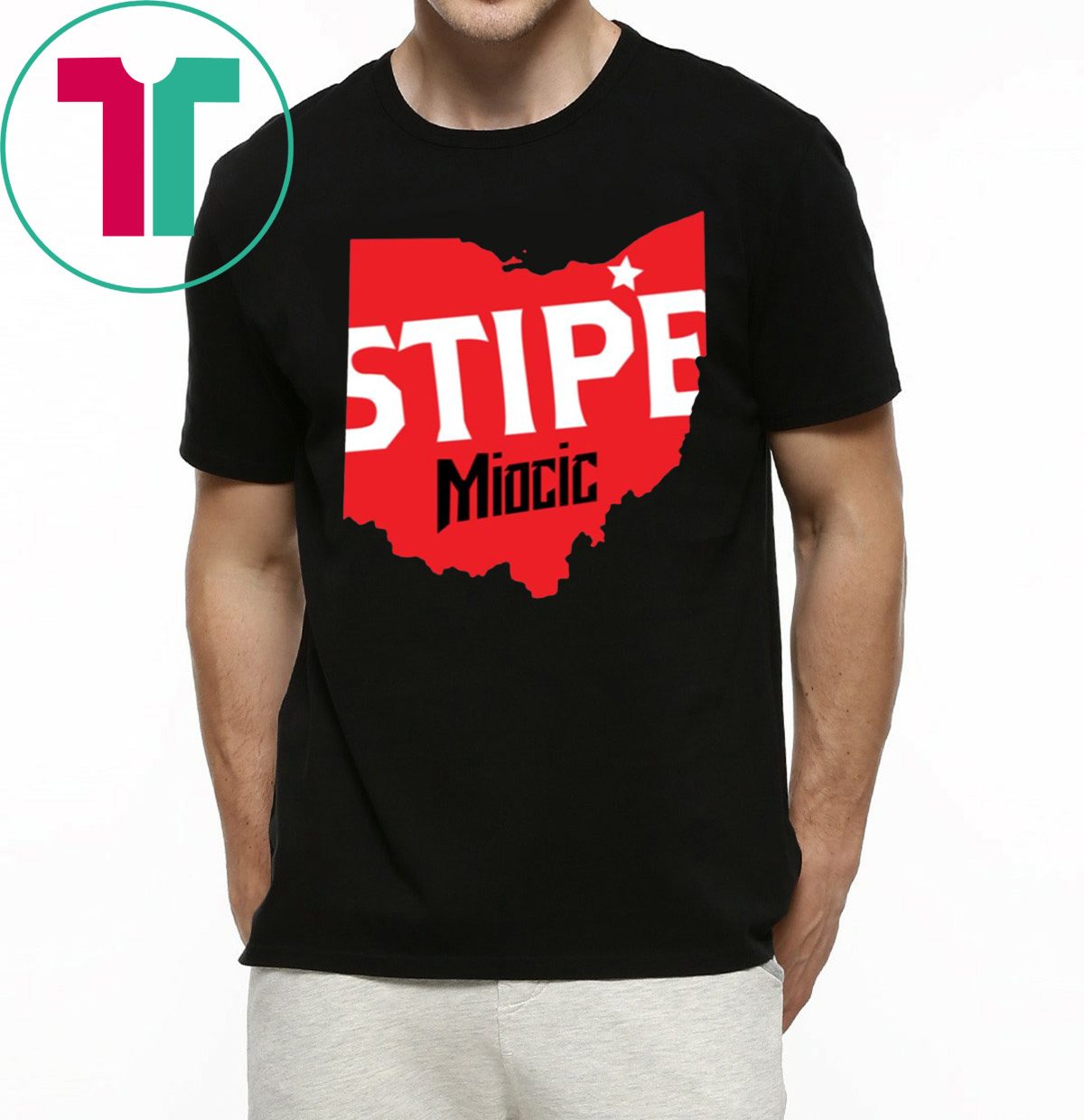 Stipe Miocic Ohio Pride T-Shirt - Reviewshirts Office