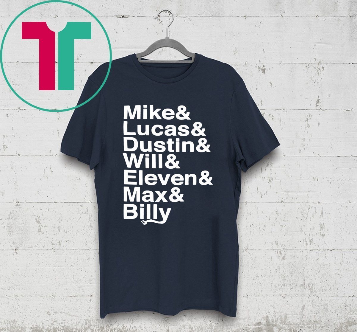 Stranger Things Name List T-Shirt for Mens Womens Kids - Reviewshirts ...