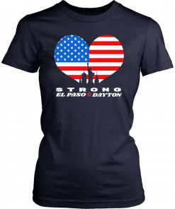 Support El Paso Dayton Strong Shirts USA Flag Premium T-Shirt