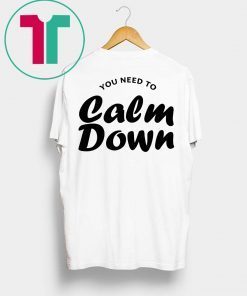 Taylor You Need To Calm Down T-Shirt