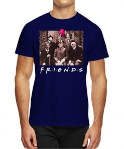 Team Psychodynamics Horror Characters Friends 2019 T-Shirt
