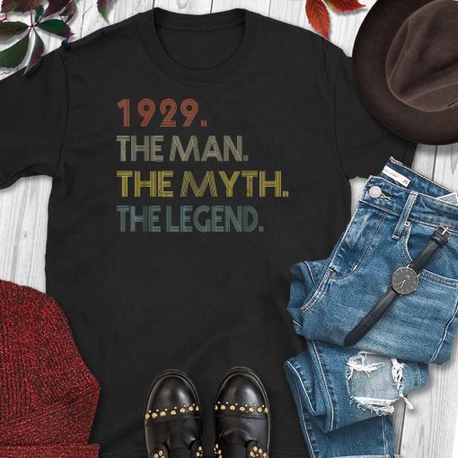 The Myth The Legend 1929 90th Birthday Gifts 90 years old