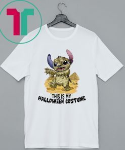 This Is My Halloween Costume Mummy Stitch Shirt