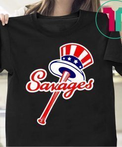 Tommy Kahnle Yankees Savages America Classic Tee Shirt