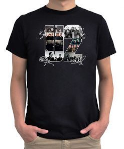 U2 signatures shirt