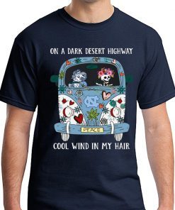 UNC On a dark desert highway cool wind in my hair shirt