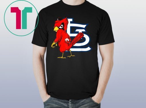 Cardinal Sports St. Louis Baseball Mascot Shirt