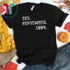 Vintage Est September 1994 Birthday Gift For 25 Yrs Old H1 T-Shirt