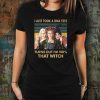 Vintage I just took a dna test turns out I’m 100% that witch hocus pocus shirt