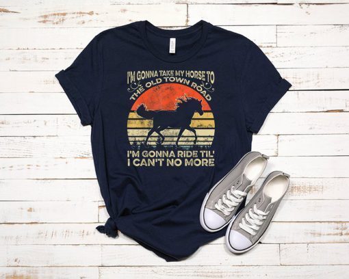 Vintage I’m gonna take my horse to the old town road shirt