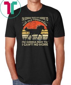 Vintage I’m gonna take my horse to the old town road shirt