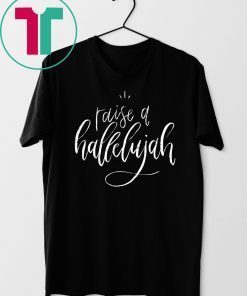 Vintage Raise a Hallelujah Christian T-Shirt