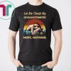 Vintage Sloth Let Me Check My Giveashitometer Nope Nothing T-Shirt