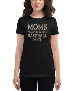 Vintage moms against white baseball pants shirt