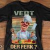 Vintage swedish chef vert der ferk shirt