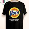 Vote removes stubborn orange stains unisex shirt