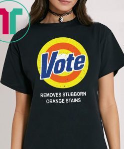 Vote removes stubborn orange stains unisex shirt