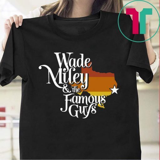 Wade Miley and Famous Houston Astros T-Shirt