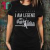 Will Smith T-Shirt - I Am Legend, Los Angeles, MLBPA Shirt