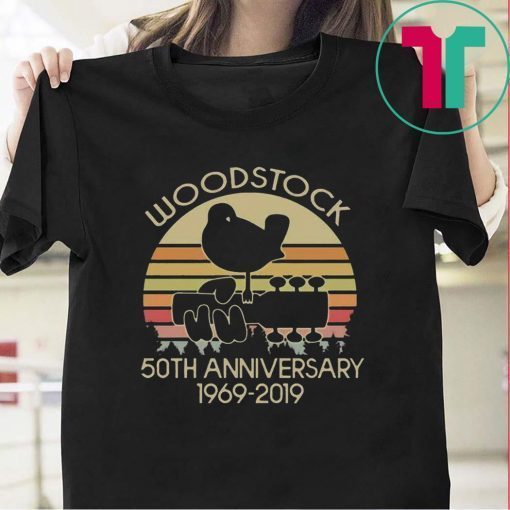 Woodstock 50th Anniversary 1969-2019 Vintage T-Shirt