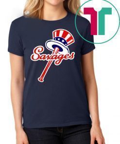 Mens Tommy Kahnle Yankees Savages America 2019 T-Shirt