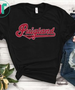 Yasiel Puig T-Shirt - Puigland, Cleveland, MLBPA