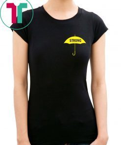 Yellow Umbrella Strong Hong Kong Movement Tee Shirt